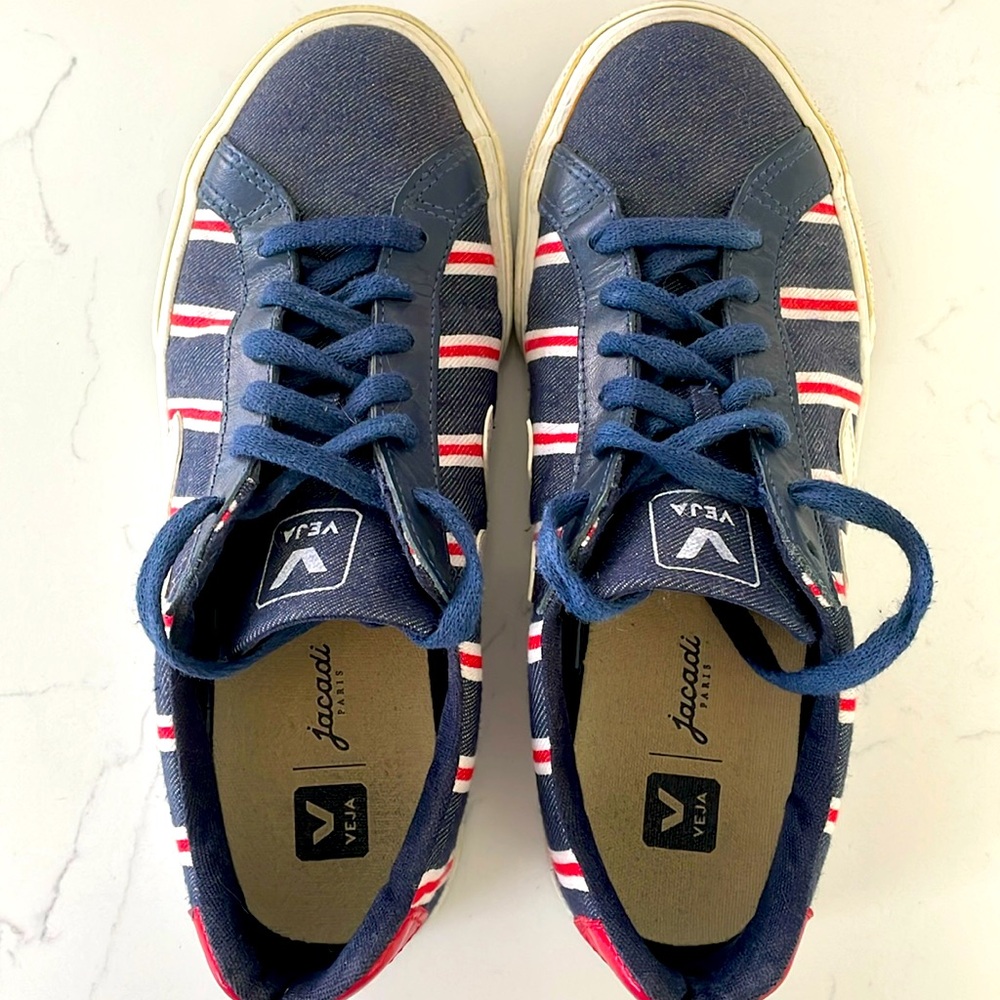 Veja denim sneakers